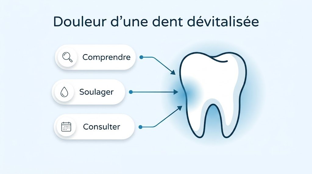 Dent dévitalisée et douleur : causes et solutions